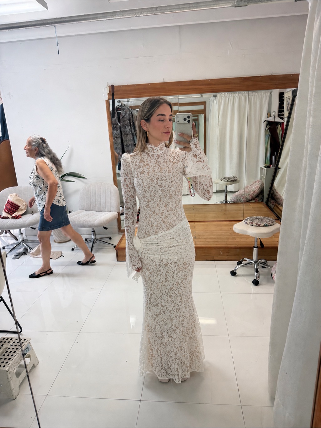 De La Vali Bodita Lace Maxi - Bridal